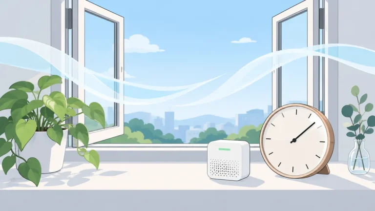 미세먼지 환기 시간 – 농도 확인 순서