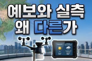 예보는 나쁨인데 지금은 보통 — 어느 쪽이 맞나