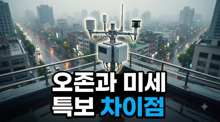 오존 주의보와 미세먼지 특보는 무엇이 다를까