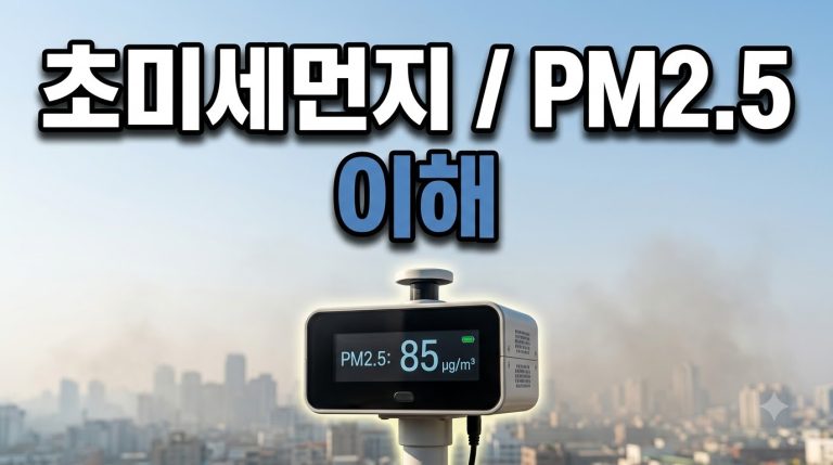 초미세먼지 이해 — PM2.5 종합