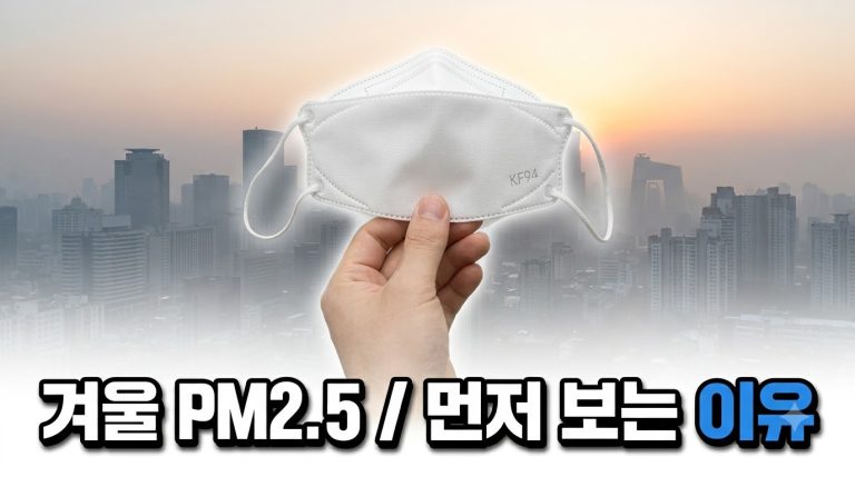 겨울에 PM2.5를 먼저 보는 이유 — 등급이 먼저 나빠진다