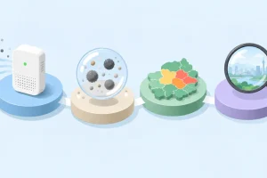 미세먼지 현황판 보는 법 – 4단계