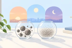 미세먼지 예보 등급 – PM10·PM2.5 구분