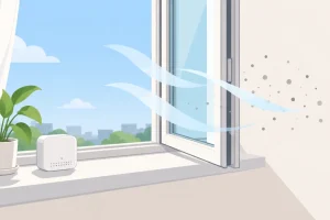 미세먼지 환기 요령 – 실측 확인부터 시작