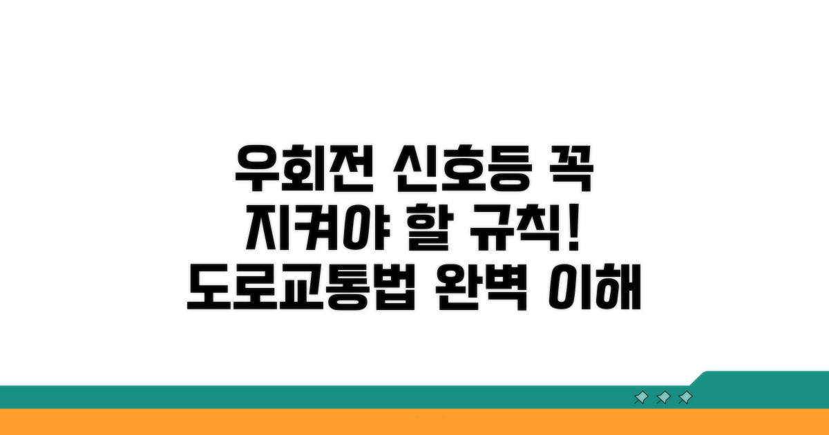 도로교통법상 우회전 규정