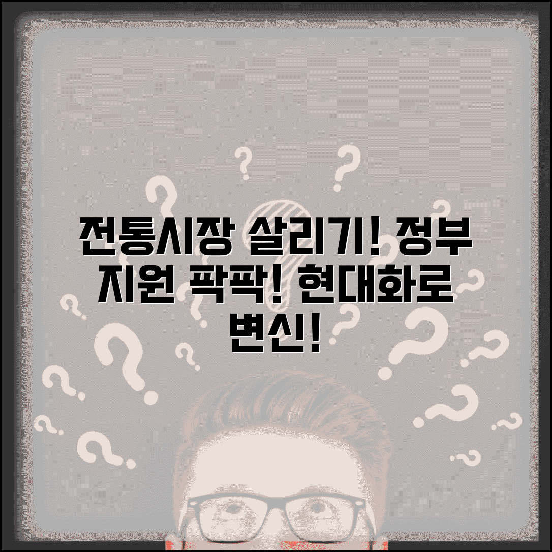 전통시장 활성화 방안 | 정부 지원정책 | 현대화 사업 추진