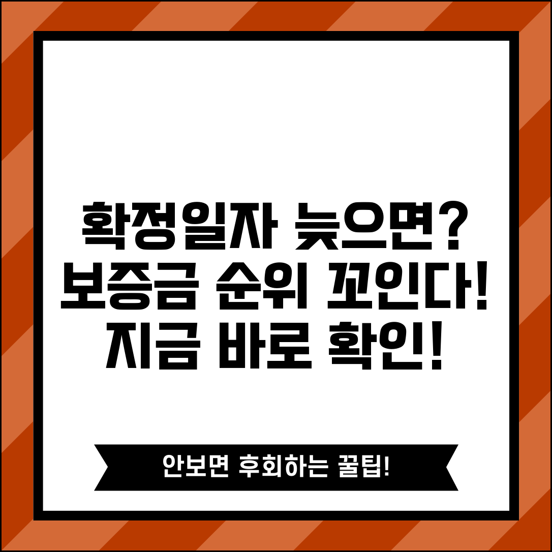 확정일자 늦게 받으면 생기는 일 | 보증금 보호 순위에 미치는 영향