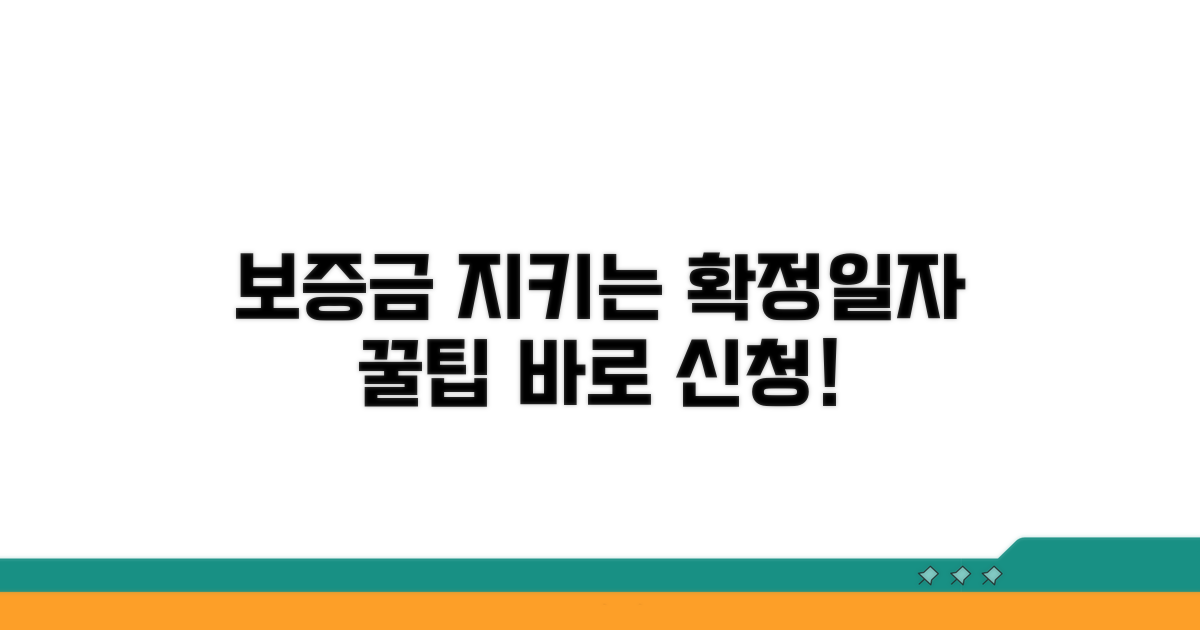 보증금 지키는 확정일자 신청 방법