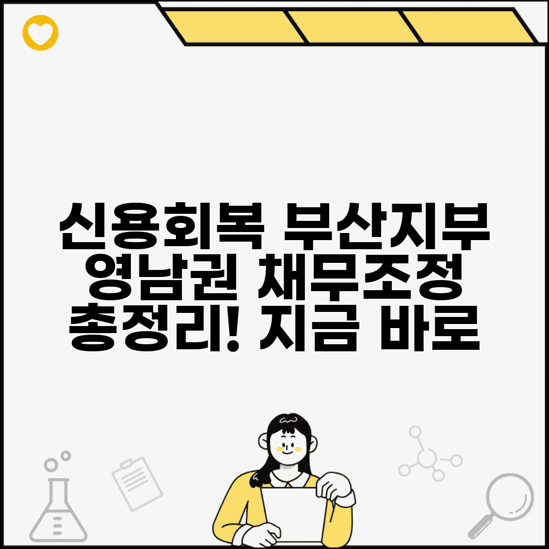 신용회복위원회 부산지부 영남 지역 | 부산 울산 경남 동부 채무조정 서비스 총정리