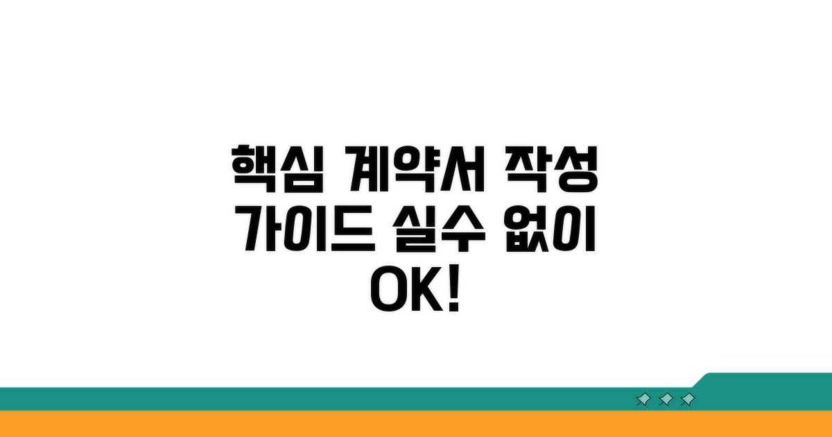 계약서 작성 핵심 가이드