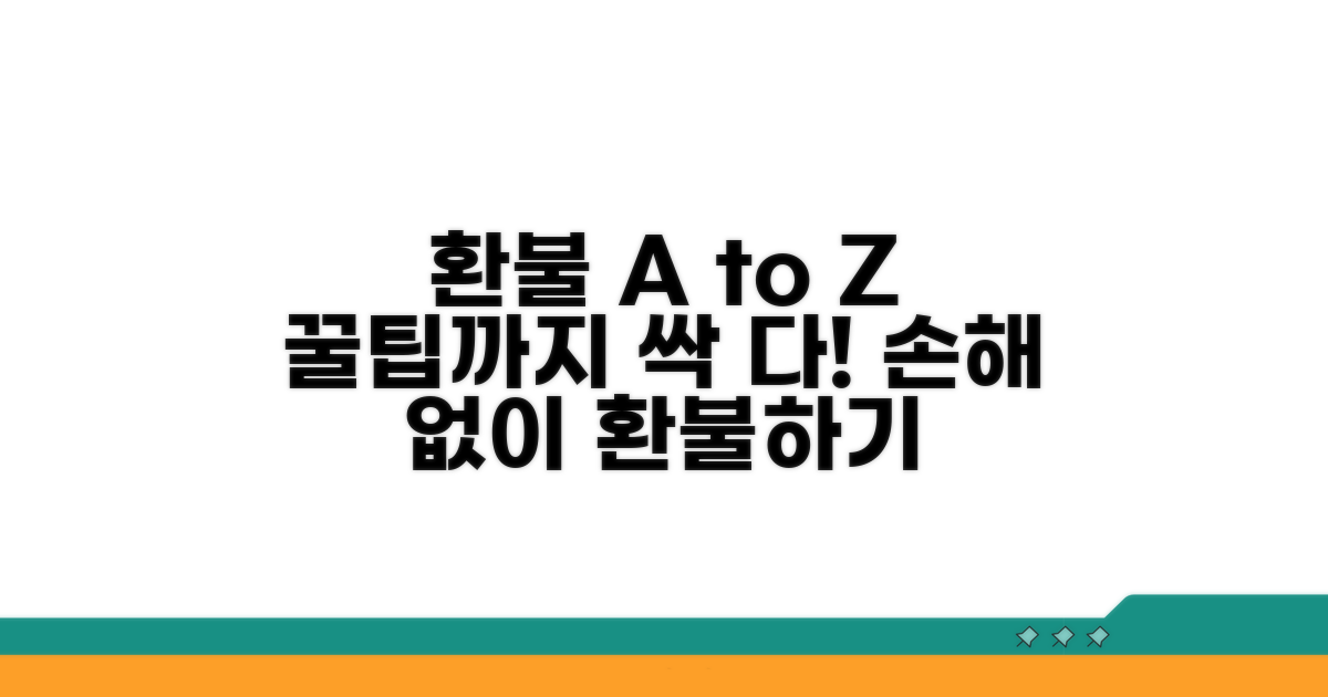 환불 규정과 추가 꿀팁 완벽 정리