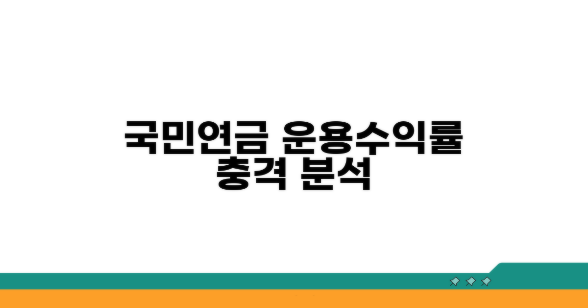 국민연금 운용수익률 현황 분석