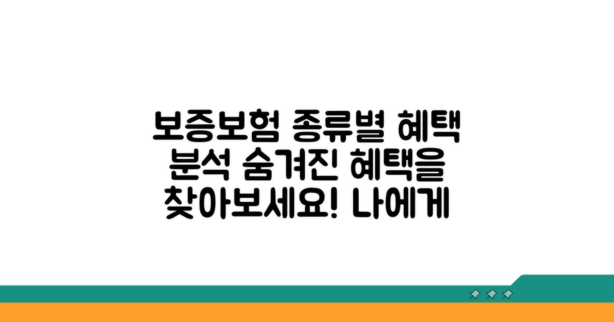 보증보험 종류별 혜택 분석