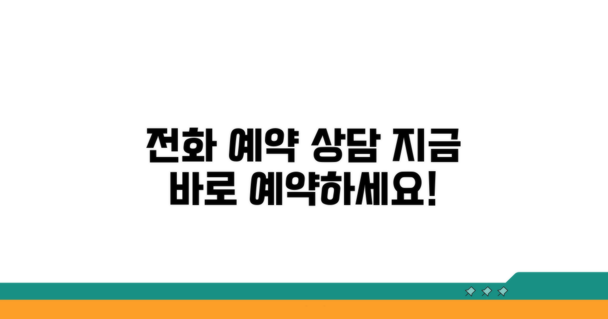 전화 예약, 상담부터 예약까지