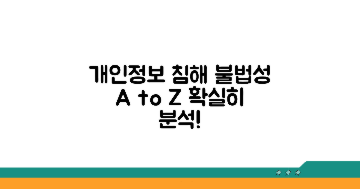 개인정보 침해 불법성 상세 분석