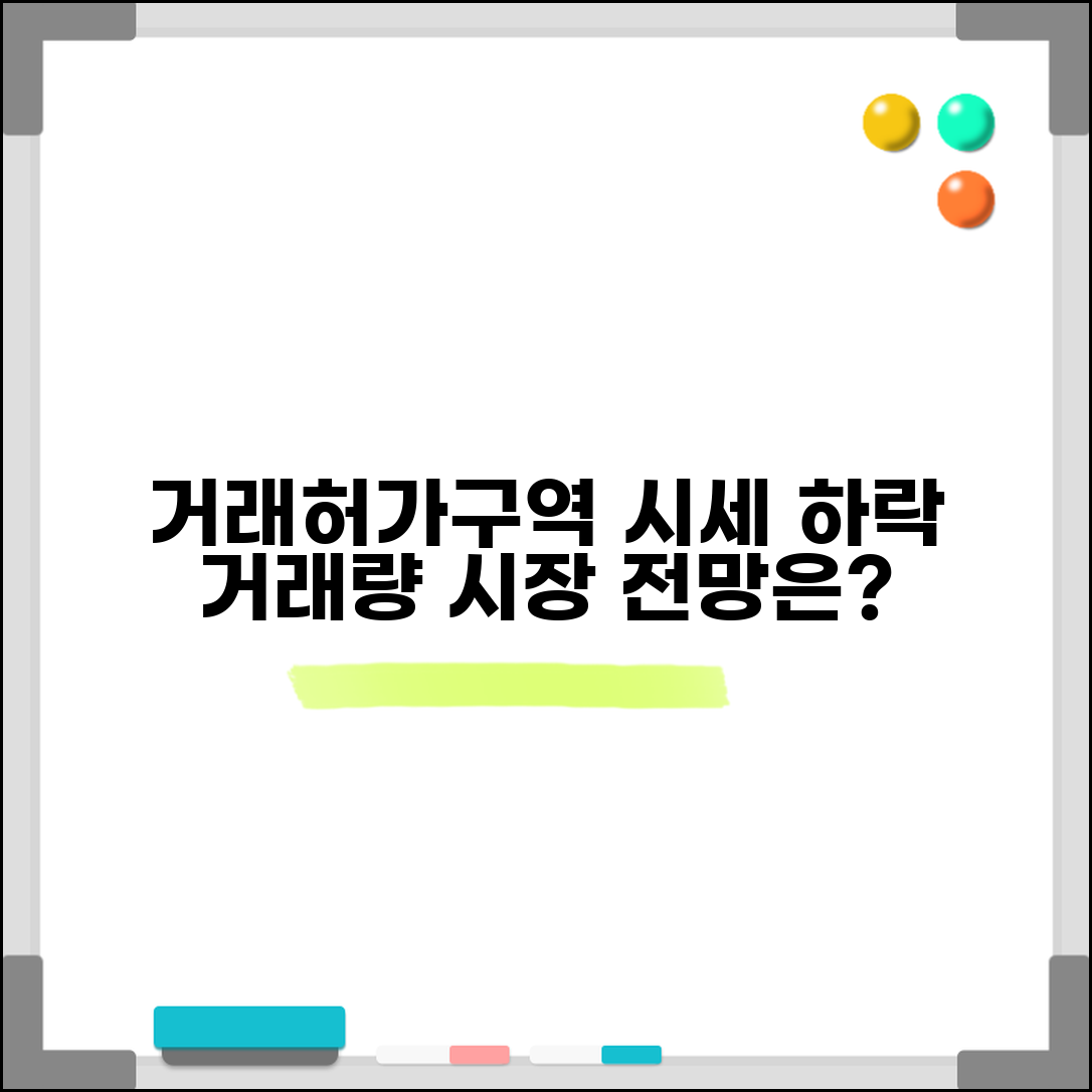 거래허가구역 부동산 시세 변화와 거래량 감소 영향 | 허가제 시행 후 시장 전망 분석