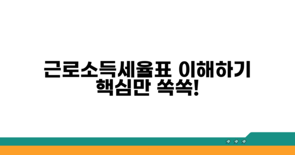 근로소득세율표, 무엇을 의미할까?