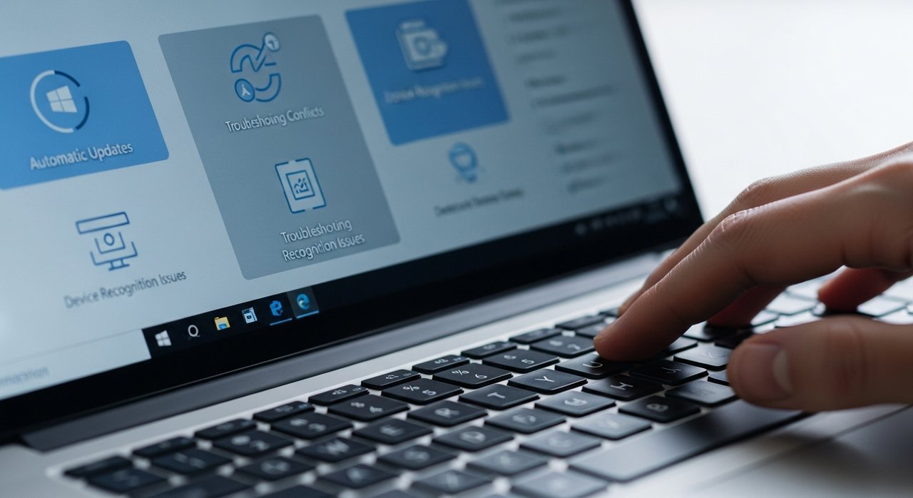 윈도우10 드라이버 관리법: 자동업데이트부터 충돌해결, 장치인식 문제까지 한번에!