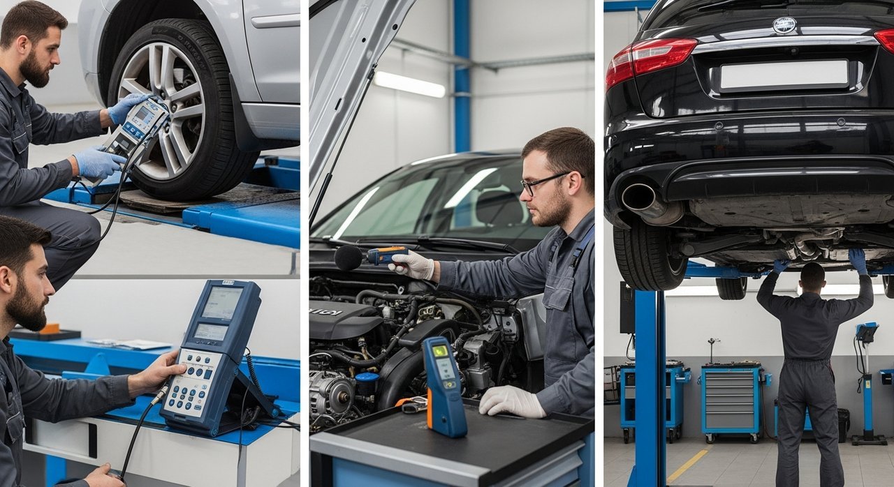 자동차 종합검사 비용 세부 내역 | 배출가스/소음/안전도 검사 항목별 요금 총정리